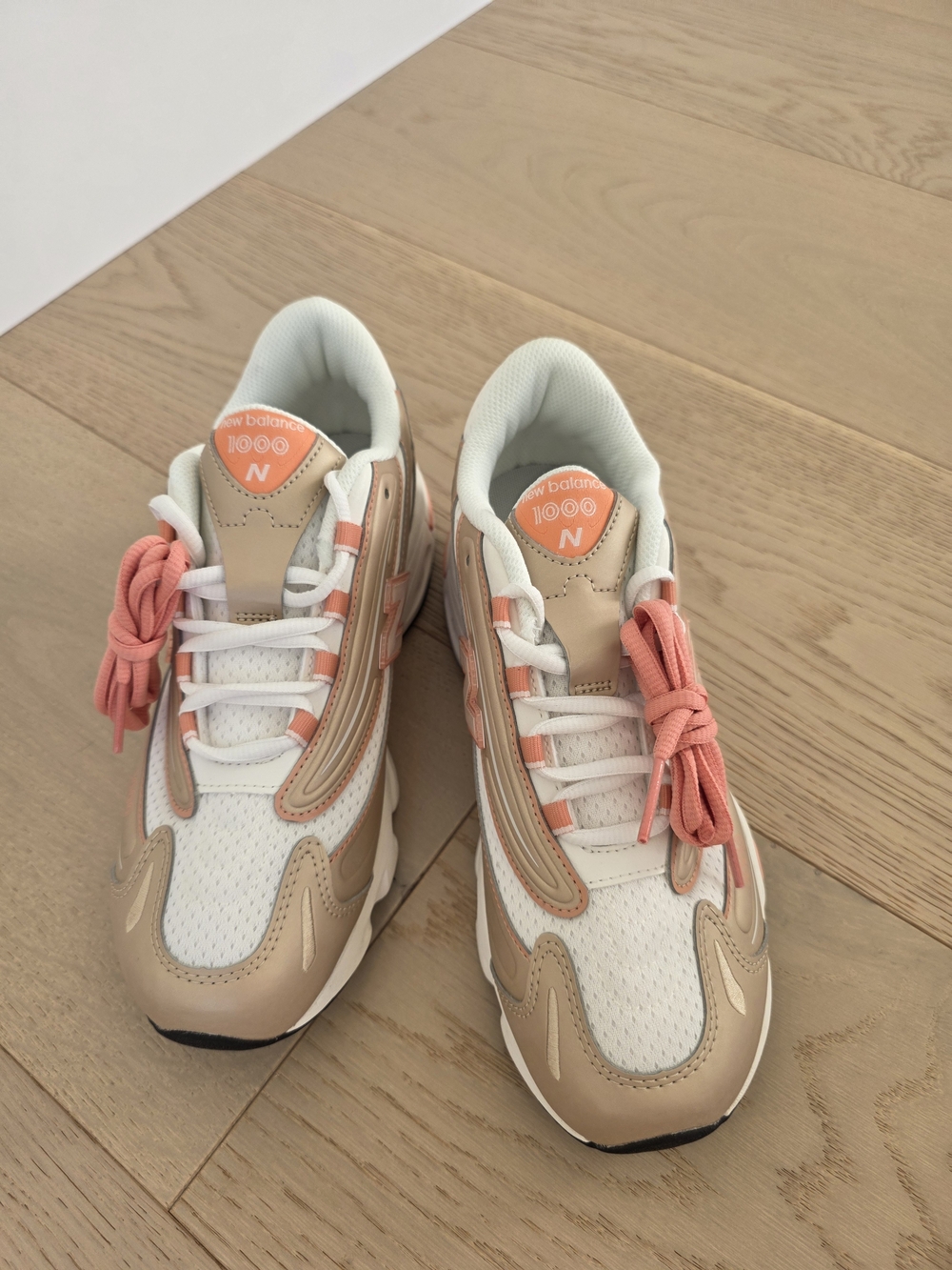 Vintage Style New Balance 1000 Sneakers – Brown/Gold Orange – Size M 6.5Y  NIB - Picture 4 of 6